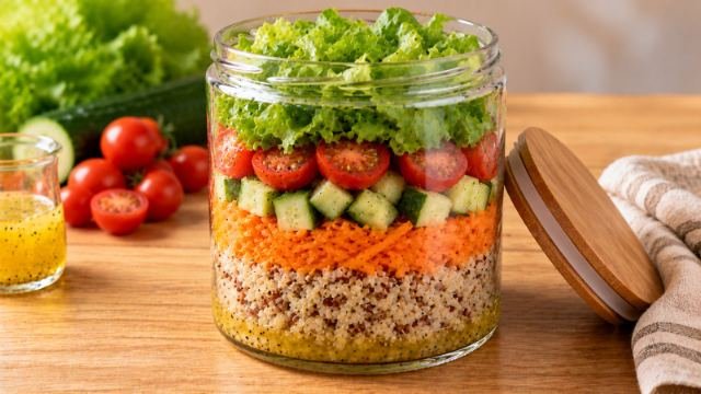 Exemplo de Salada de Pote